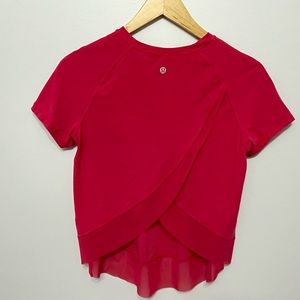 Lululemon Open Back Athletic Tee